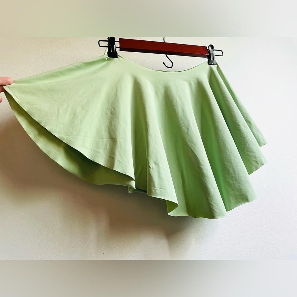 Capezio Mint Green Circle Skirt Size XL NWT - Picture 6 of 10